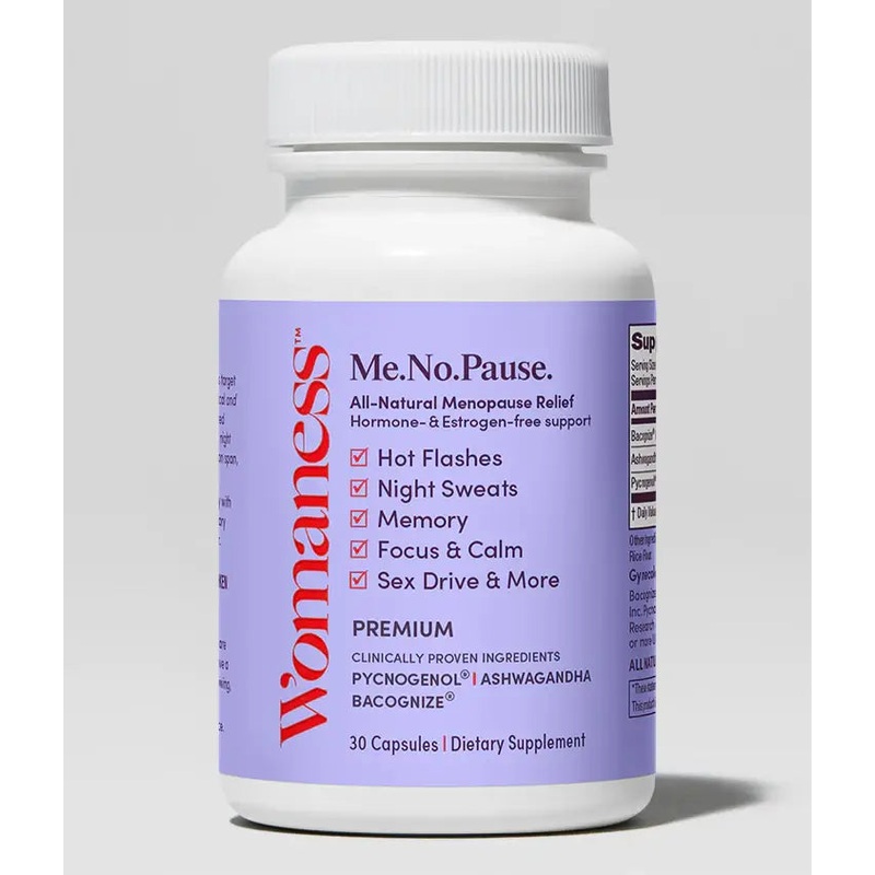 Womaness – Me No Pause – Menopause Support Supplement: 30 capsules