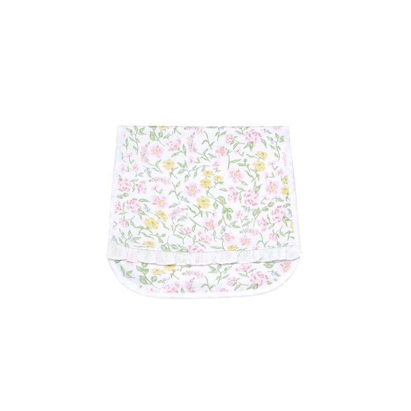 Berry Wildflowers Baby Burp Cloth Multicolor One Size