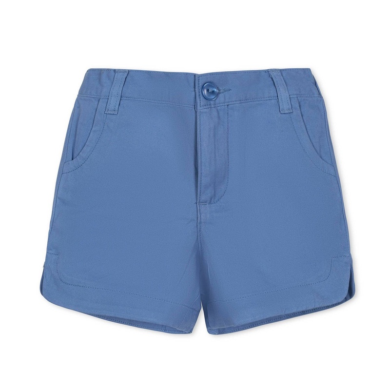 Hope and Henry – Organic Stretch Chino Short Coastal Blue 5