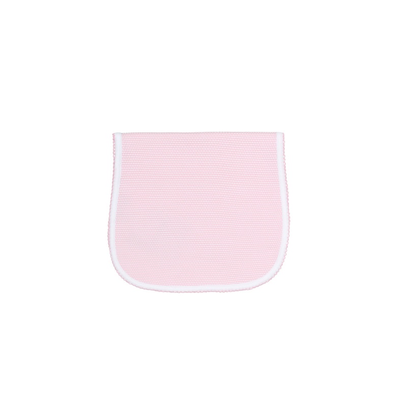 Pink Bubble Burp Cloth Pink One Size