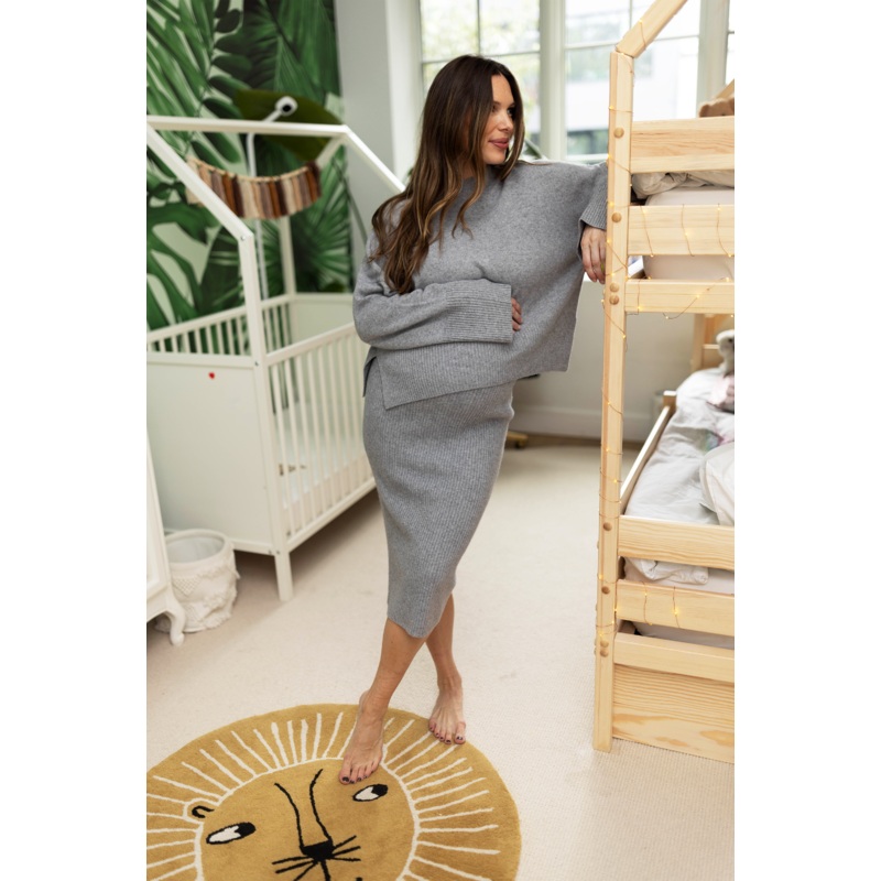 Frankie Sweater Skirt Airy Blue XS