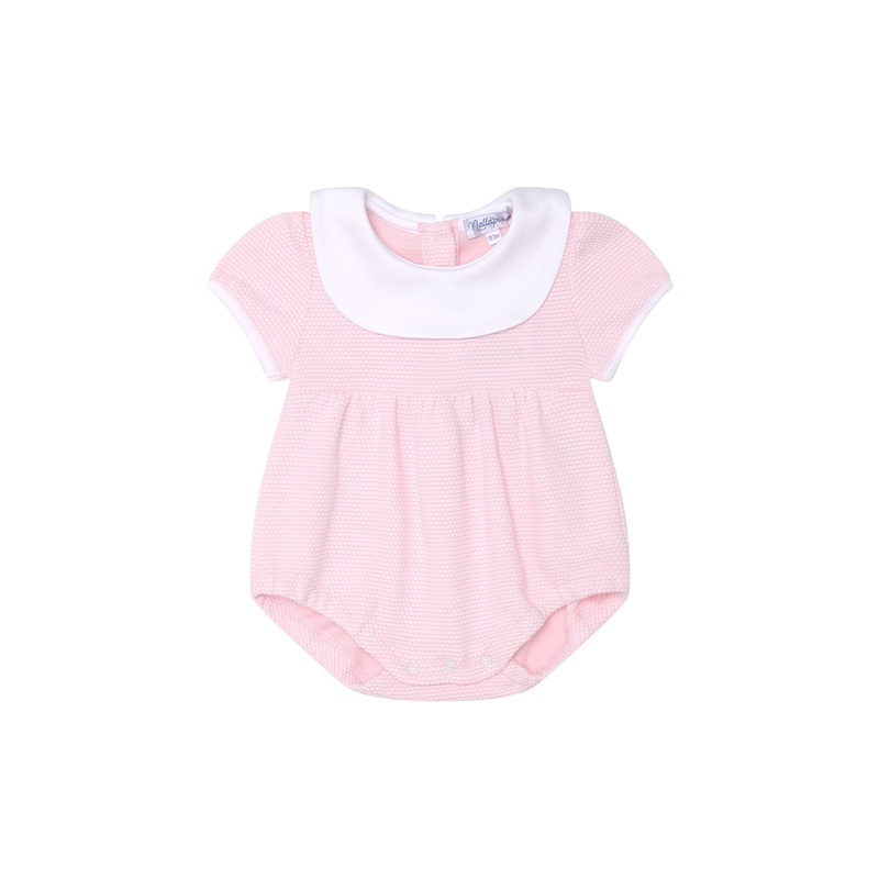 Pink Bubble Onesie Pink 0 – 3M