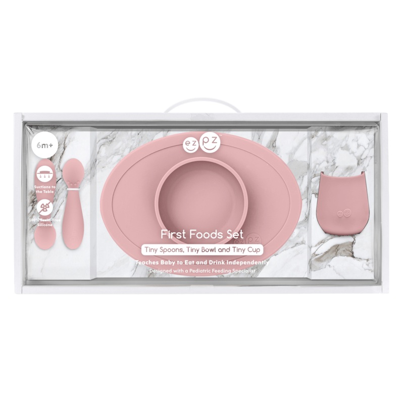 First Foods Set (Baby 4+ months) Pewter