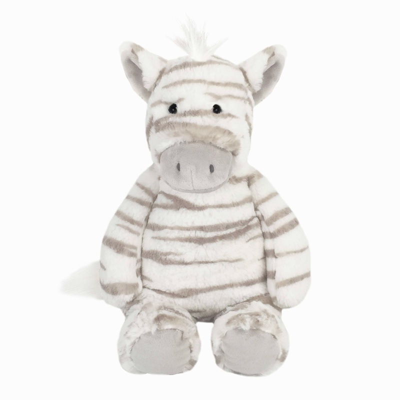 ZIZI FLOPPY ZEBRA PLUSH TOY