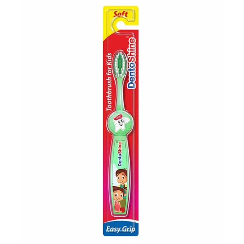 DentoShine Easy Grip Toothbrush – Green