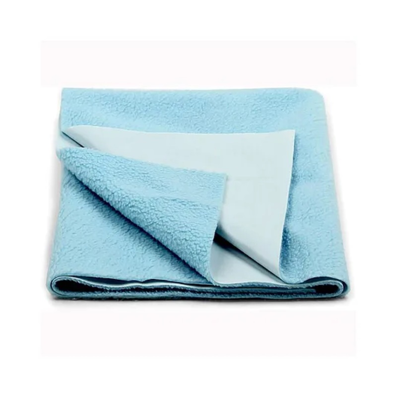 JARS Collections Smart Dry Bed Protector Sheet Large  Sky Blue