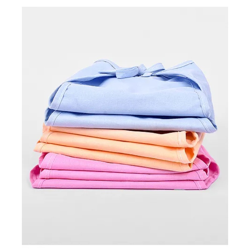 Moms Home Cotton Double Layered Cloth Langot Pack of 8 – Multicolour