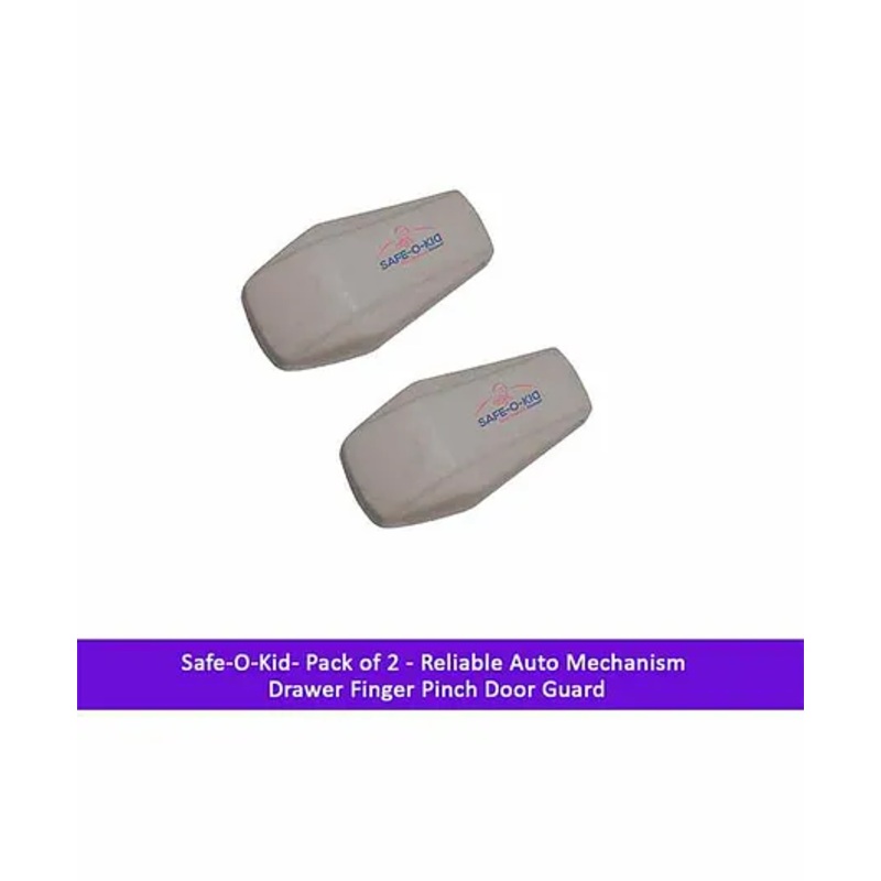 Safe-O-Kid Door Guard Pack of 2 – Grey