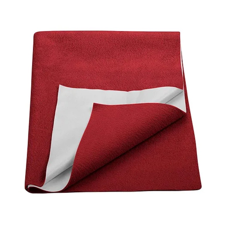 Trance Home Linen Large Size Waterproof Breathable Quick Dry Sheet – Red