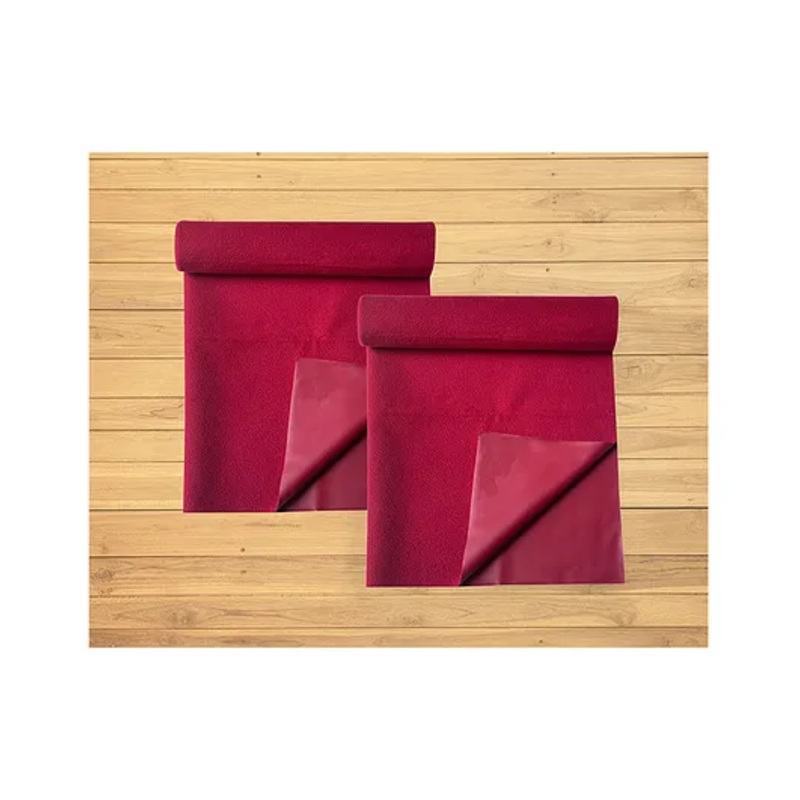 The Little Lookers Quicky Dry Sheets Massage Mats Water Proof Bed Protector Crib  Sheets for Baby Small & Medium Pack of 2 – Maroon