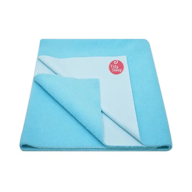 Tidy Sleep  Ultra Absorbent Baby Dry Sheets & Bed Protector – Baby Blue