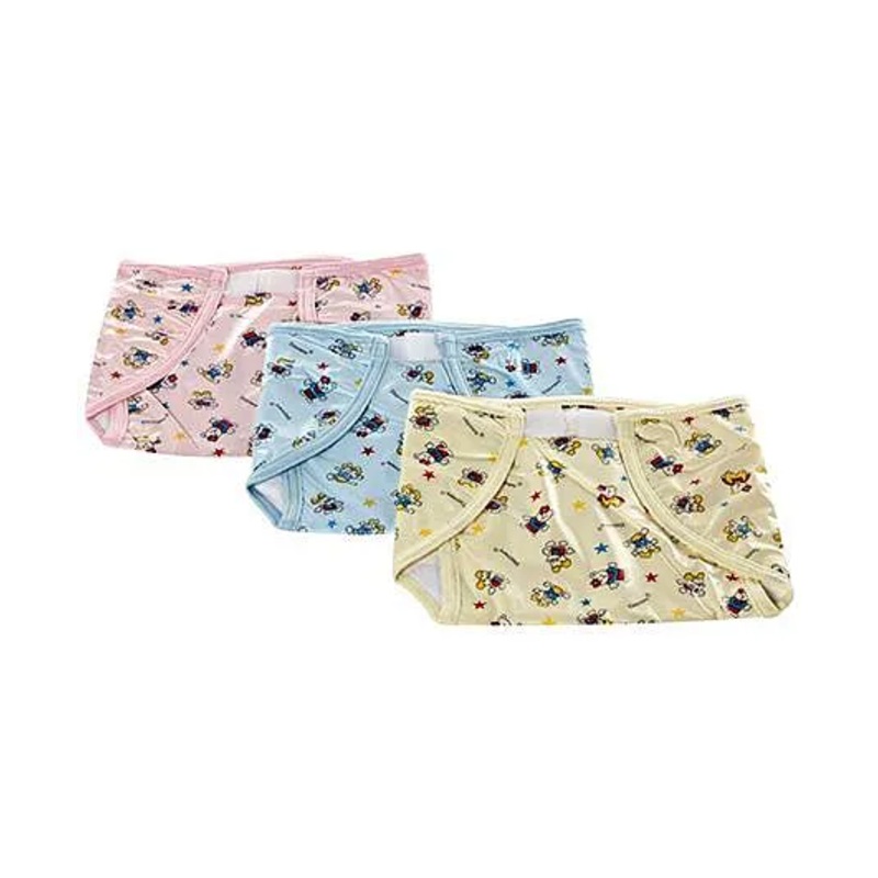Tinycare Waterproof Nappy Printed Extra Large Set of 3 (Color May Vary)