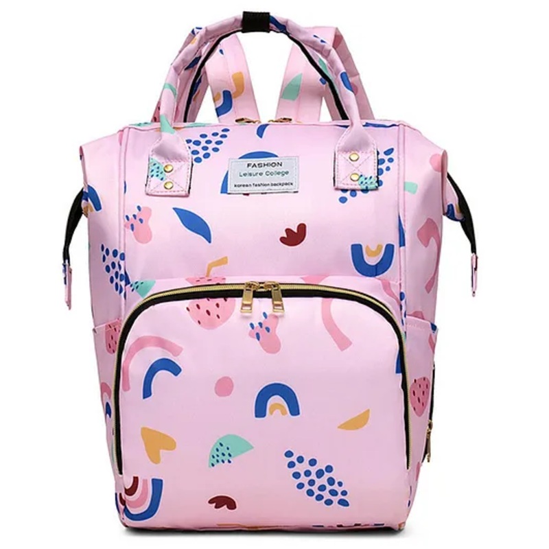 FunBlast Large Capacity Mother Bag for Travel  Pink
