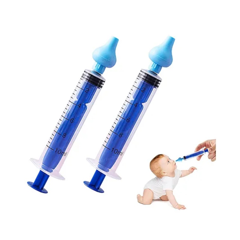 FunBlast Nasal Syringe for Babies  Set of 2 Pcs Blue