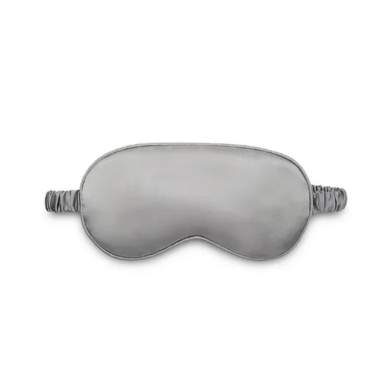 Jenna Silk Plain Sleeping Eye Mask – Grey
