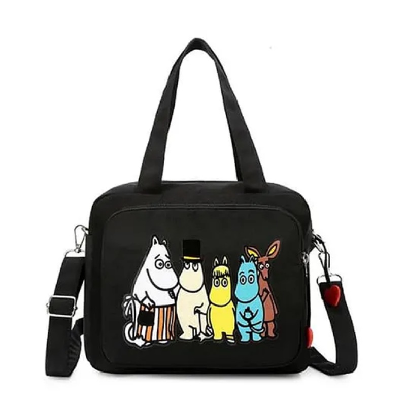 Winnies Diaper Backpack Cum Tote Bag Maternity Bag Cute & Stylish Mother Bag-Black