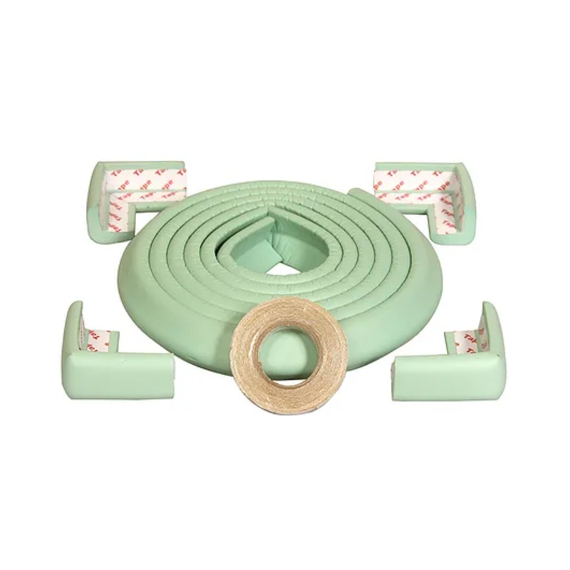 BabySafeHouse Proofing & Child Safety Furniture Edge & Corner Guard Strip – Light Green