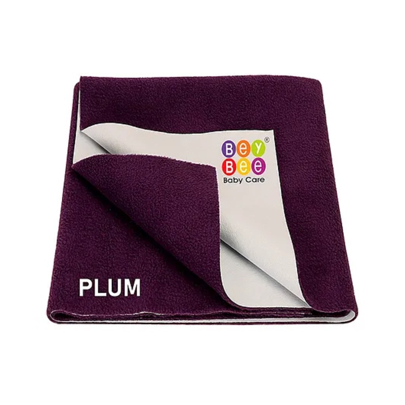 BeyBee Cotton Baby Bed Protecting Mat Small – Plum