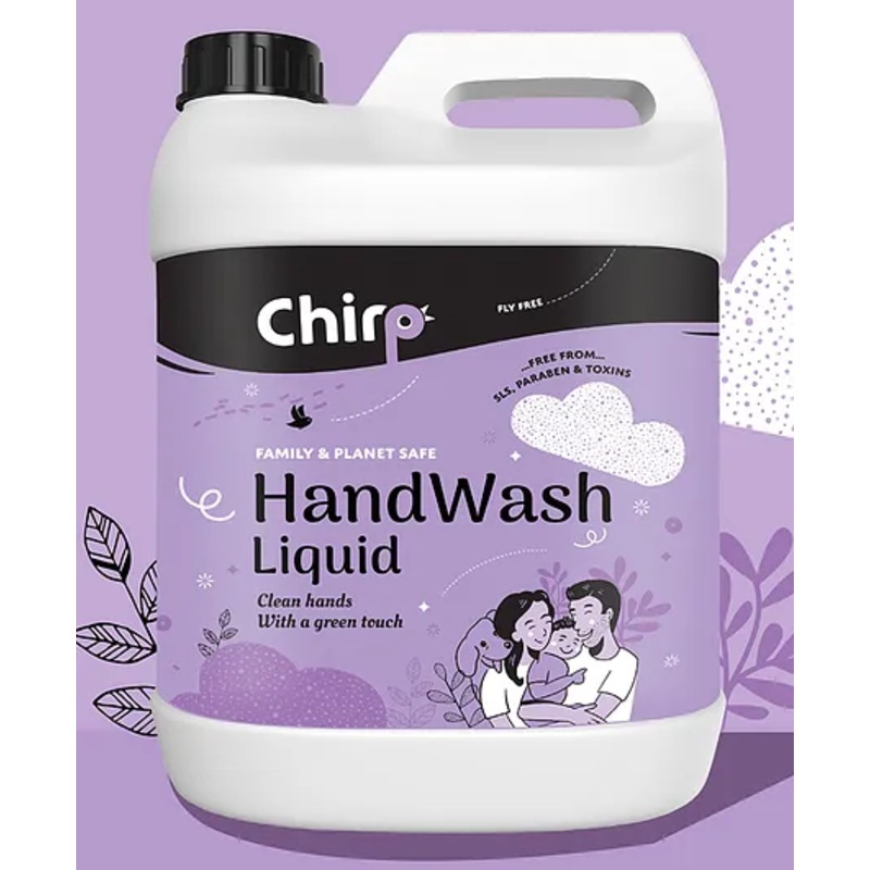 Chirp – Natural Hand Wash Liquid (5 lits)