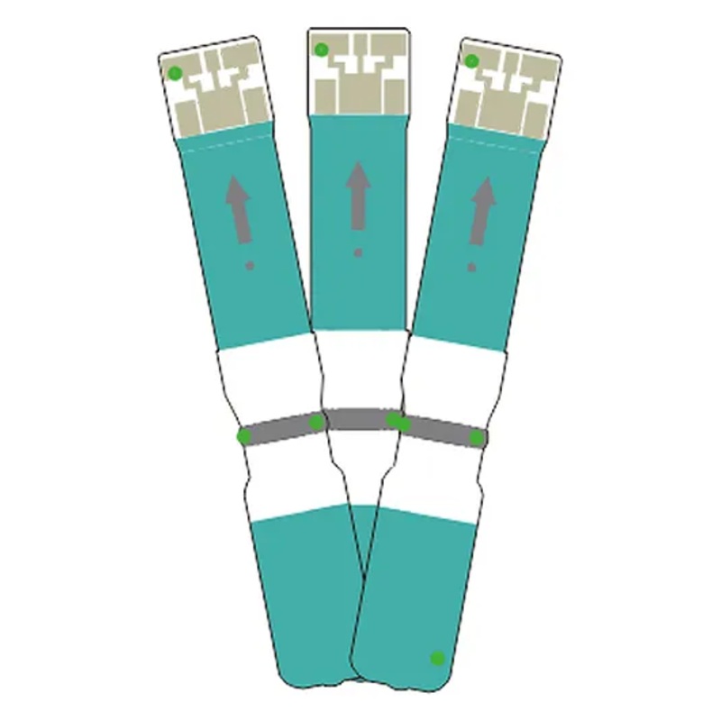 Dr. Odin Gls-73 Blood Glucose Test Strip (god) 50 Glucometer Strips – Sea Green