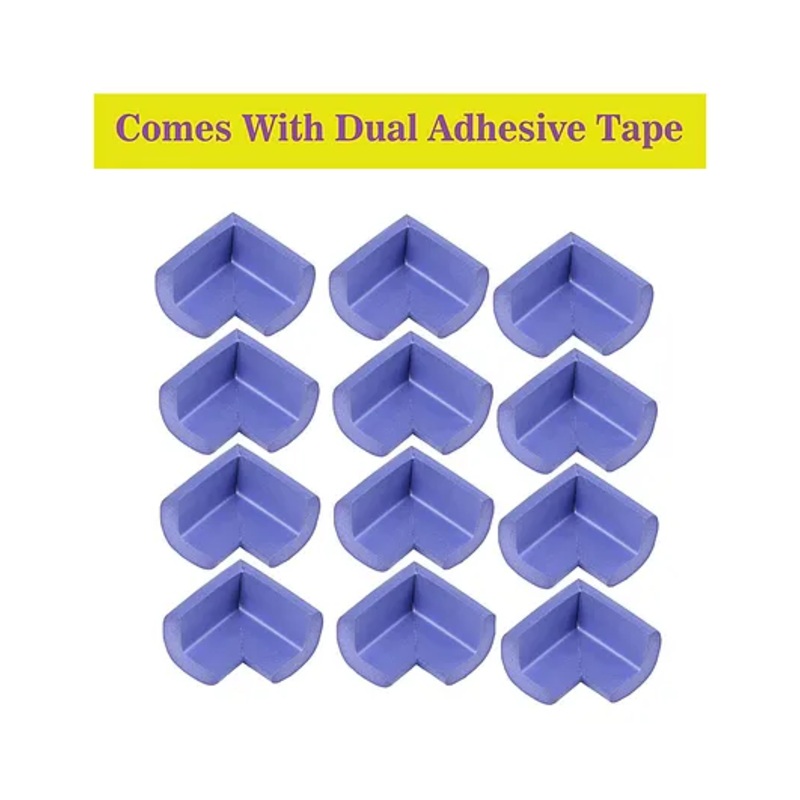 Syga L Shape Corner Edge Guard Pack of 12 – Purple