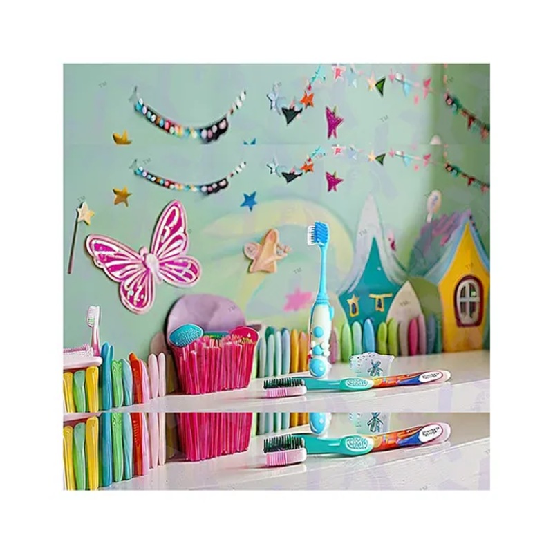 Yunicorn Max Astronaut Baby Toothbrush with Protective Lid Cover – Colour may vary