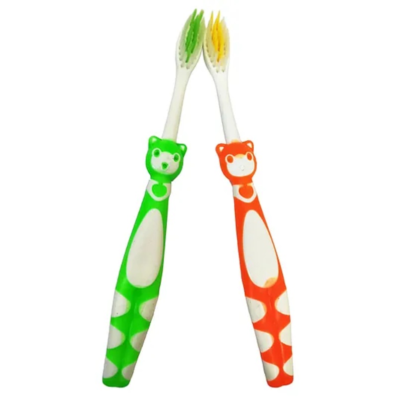 Yunicorn Max Kids Cat Toothbrush – Pack 2- Colour may vary