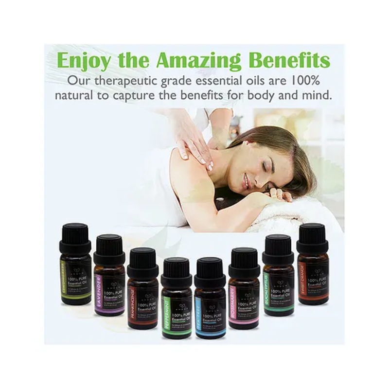 Amour Diffuser Essential Oil Set of 8 – 10 ml each