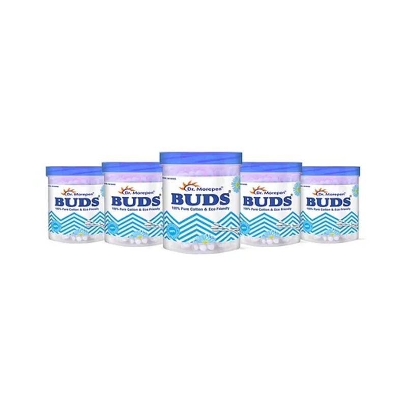 Dr. Morepen Paper Stick Cotton Buds Pack Of 5 – 100 Each