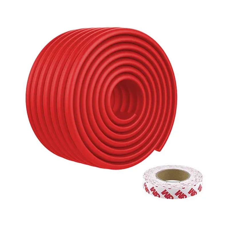 Safe-O-Kid Prevents From Head Injury Multi Functional Edge Guard – Red