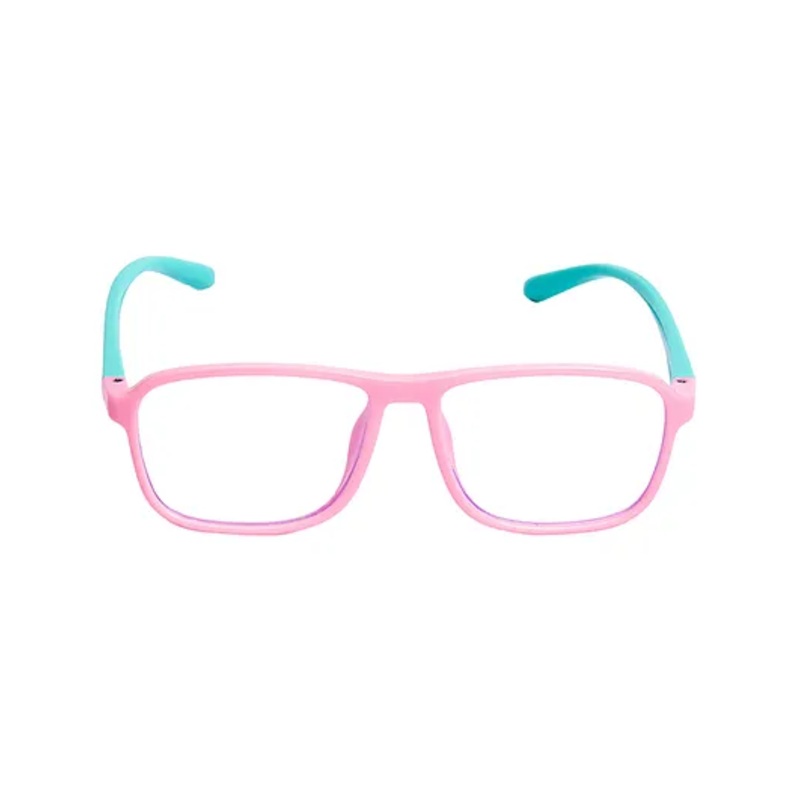 Spiky Silica Gel Square Blue Block Frame – Pink