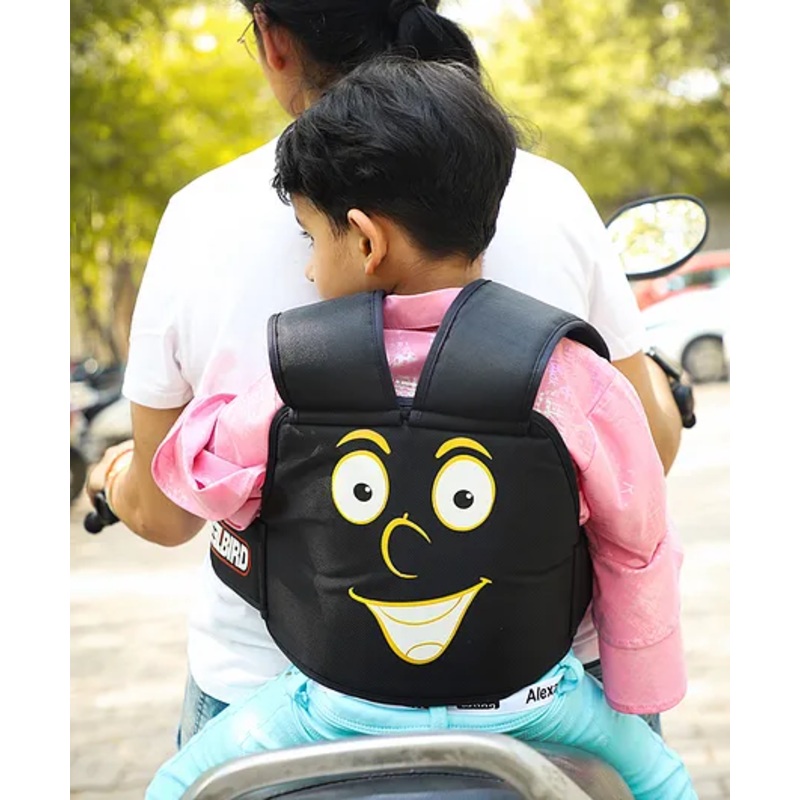 Steelbird Baby Safety Belt for two wheelers-CF- Black