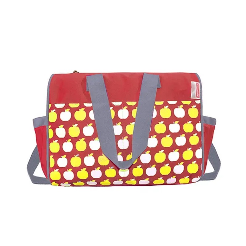 VParents Dimpy Dimpy Multipurpose Diaper Bag Cum Mother Bag – Red