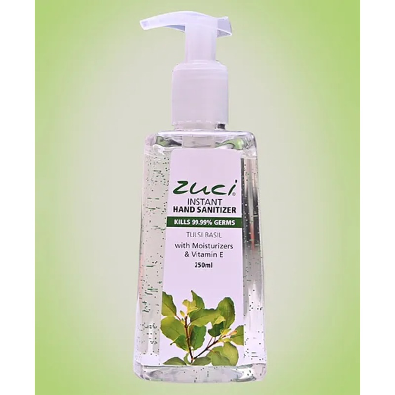 Zuci Instant hand sanitizer Tulsi Basil – 250 ml