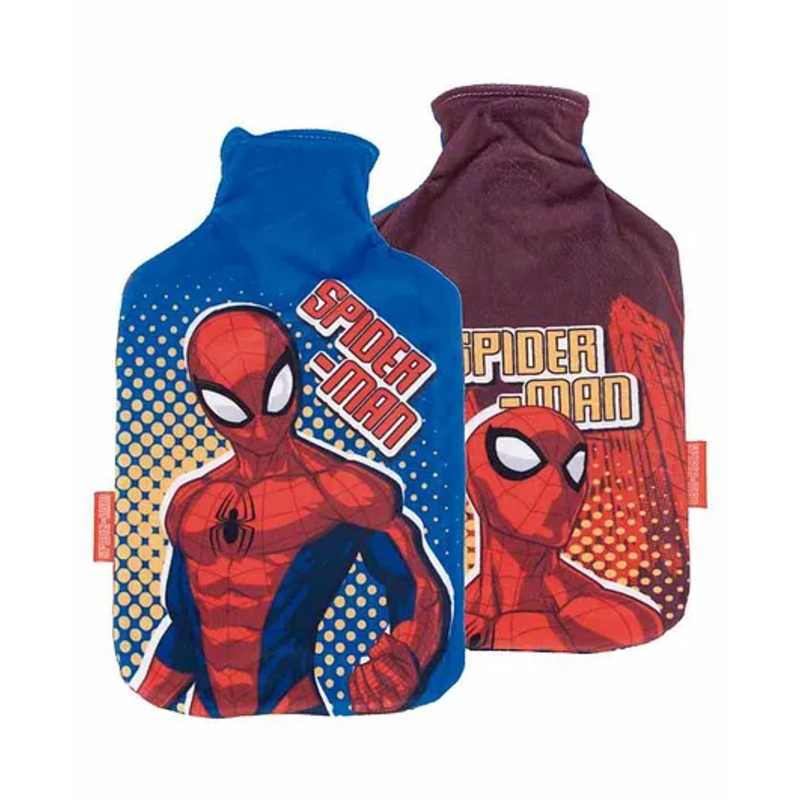 Arditex Hot Water Bag with Textile Cover Spiderman Design 1 Piece Multicolor – Capacity 2 Litres