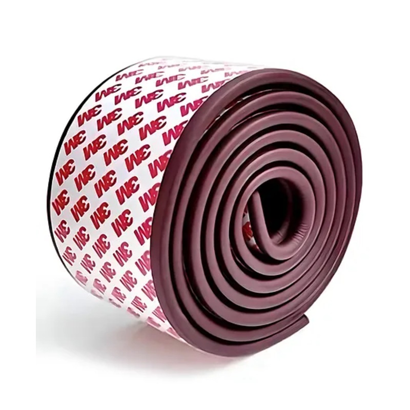 KidDough Baby Proofing Flat Edge Protector Safety Strip 2 Meters – Brown