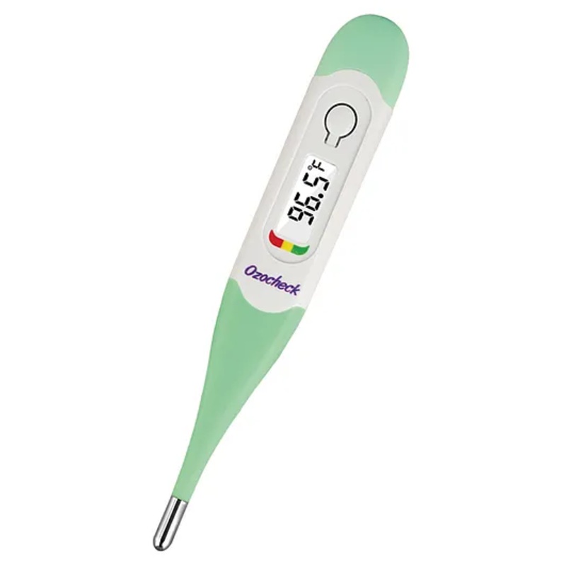 Ozocheck Digital thermometer with Flexible Tip – Green