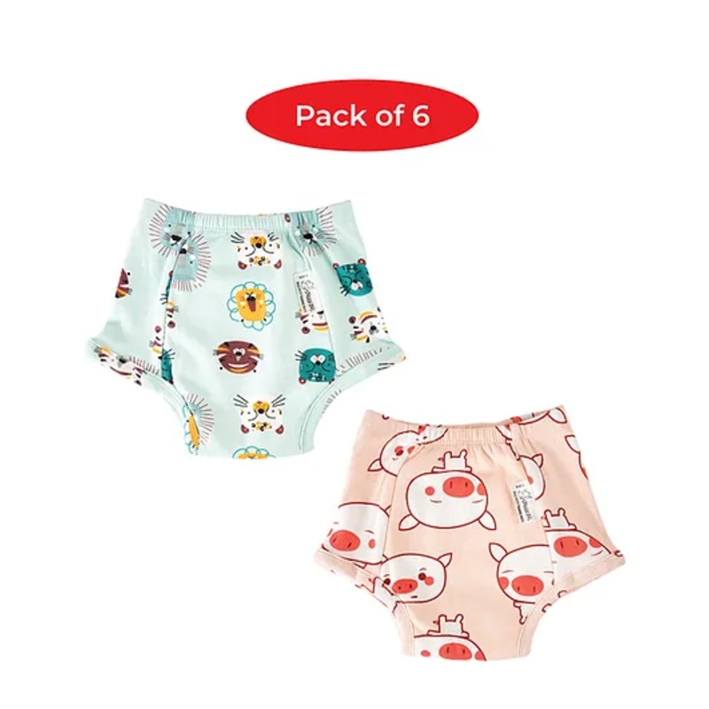 Snugkins Potty Training Pants for Kids. (Size 4, Fits 4-5 Years) – Pack 6