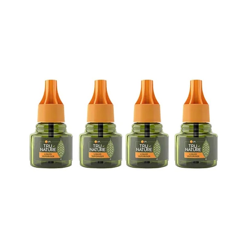 TruNature Ayurvedic Mosquito Repellent Refill (Pack of 4 Refills (45ml))