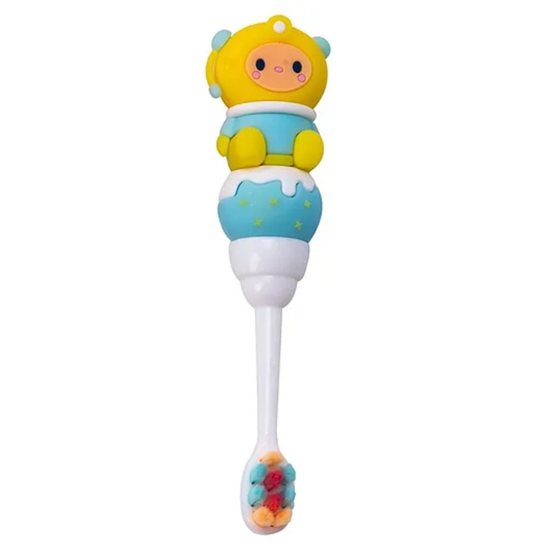 Adore Space Mission Nano Bristle Toothbrush 2-7 Years- Yellow