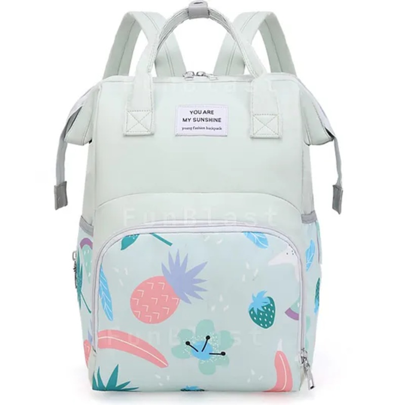 FunBlast Travel Mother Backpack with Multiple Pockets  Sea Green