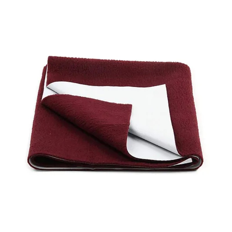 JARS Collections Smart Dry Bed Protector Sheet Large – Maroon