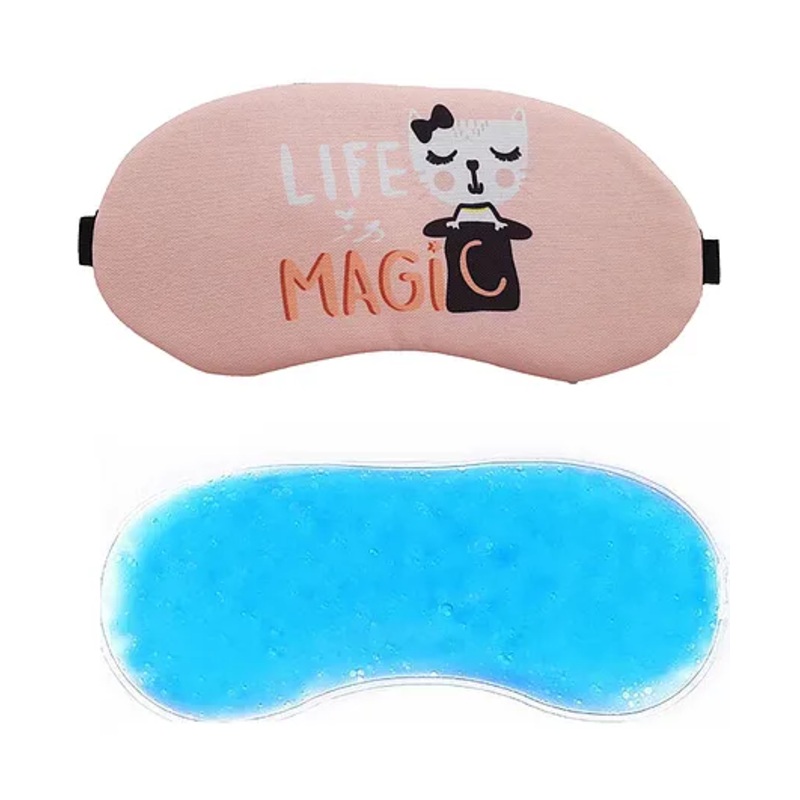 Jenna Sleeping Eye Mask With Cooling Gel Magic Print – Multicolor
