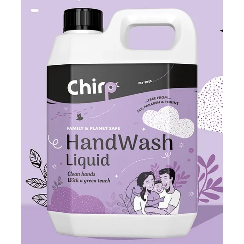 Chirp – Natural Hand Wash Liquid – 2.5 litre