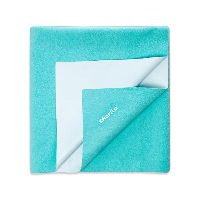 Cherilo Quick Dry Baby Bed Protector Extra Large – Sea Green