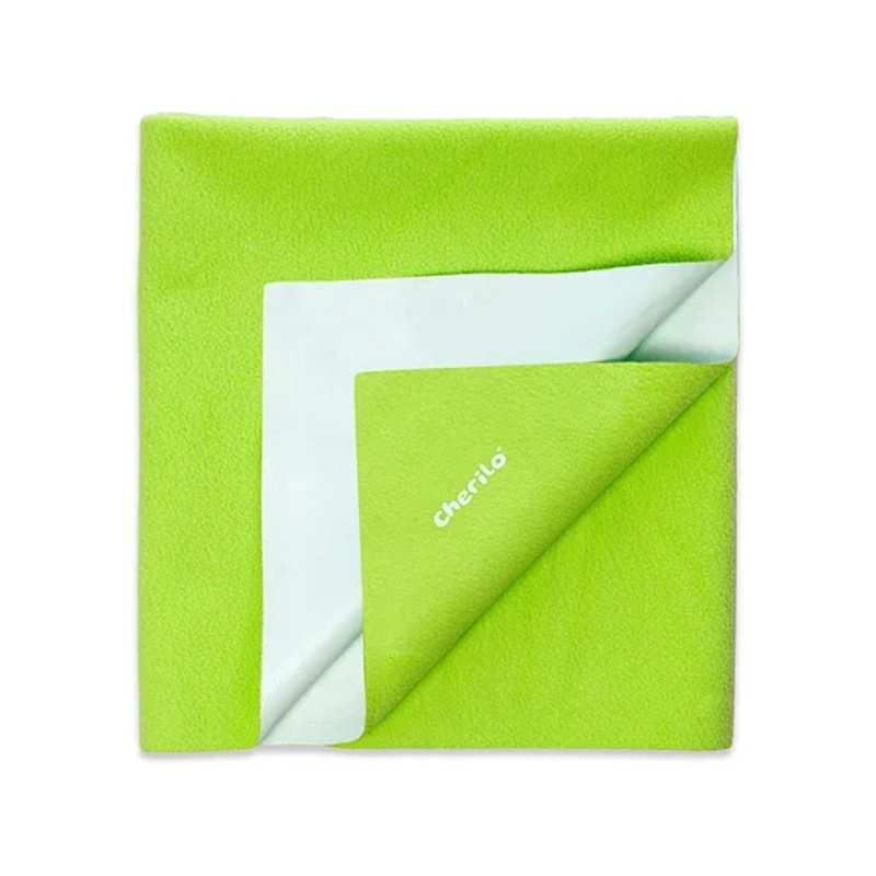Cherilo Quick Dry Baby Bed Protector Medium – Pista Green