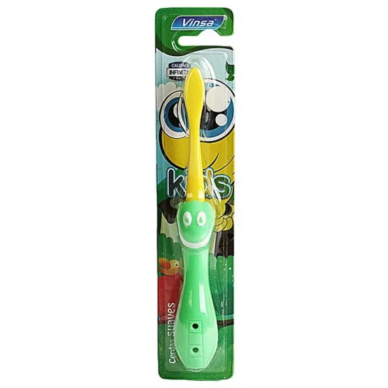 PASSION PETALS Smile Design Foldable Toothbrush – Green Yellow