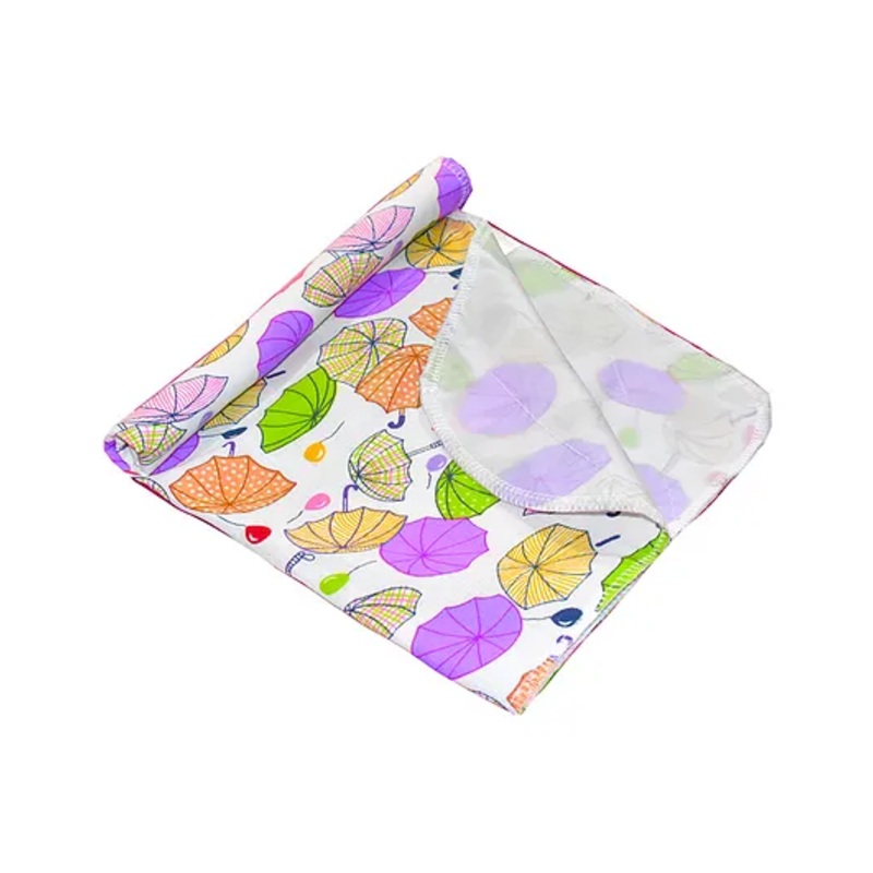 VParents Chunky Nappy Changing Mat Sleeping mats Water Proof Bed Protector sheet for New Born Baby  (0-3 Months) Purple