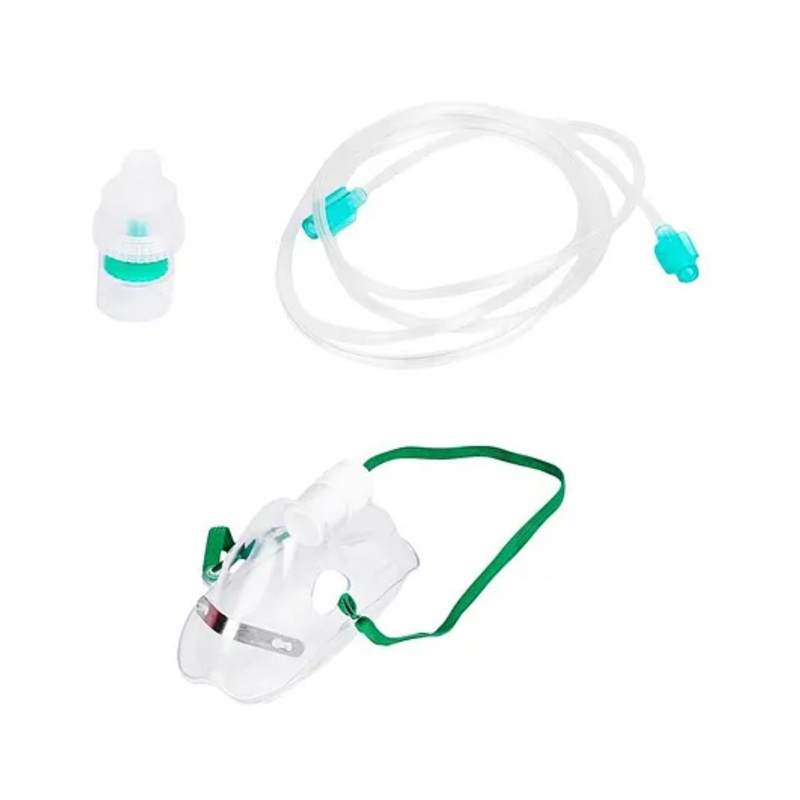 Control D Adult Mask Kit With Airtube & Medicine Chamber For Nebulizer – White