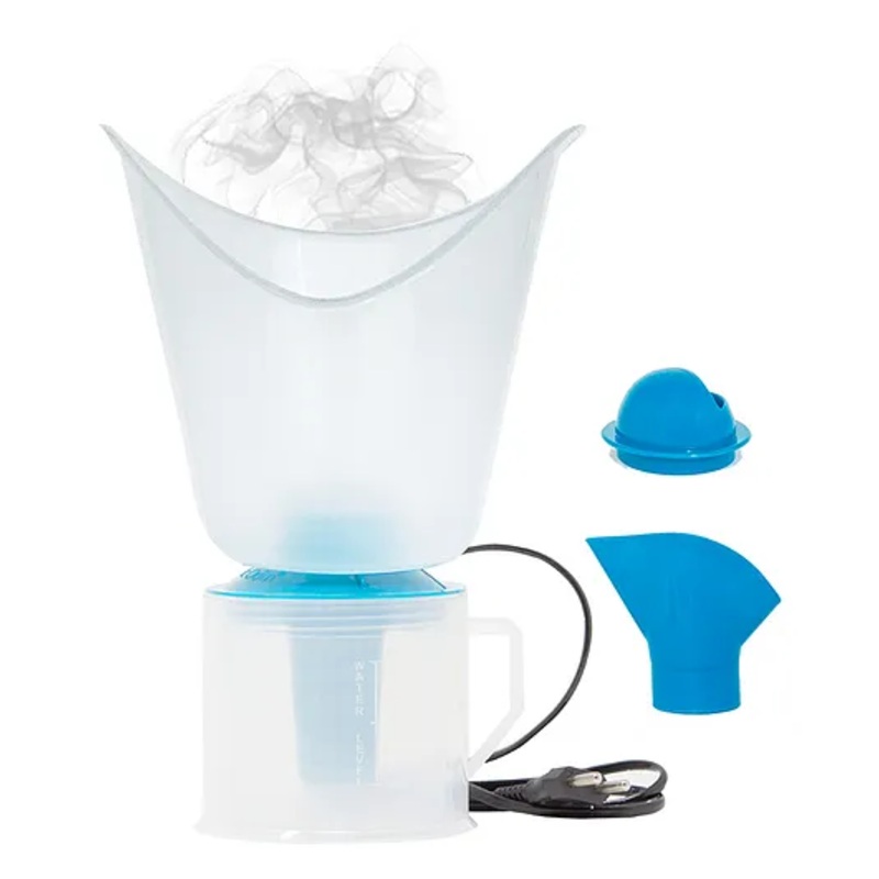 Dr. Odin 3 In 1 Steam Vaporizer With Dual Layer Protection For Heat & Shock Facial Steamer||Nose Steamer||Cold||Cough||Spa||Sinus||Asthama||Nozzle Inhaler Steam Vaporizer Machine OD-03DL (Blue)